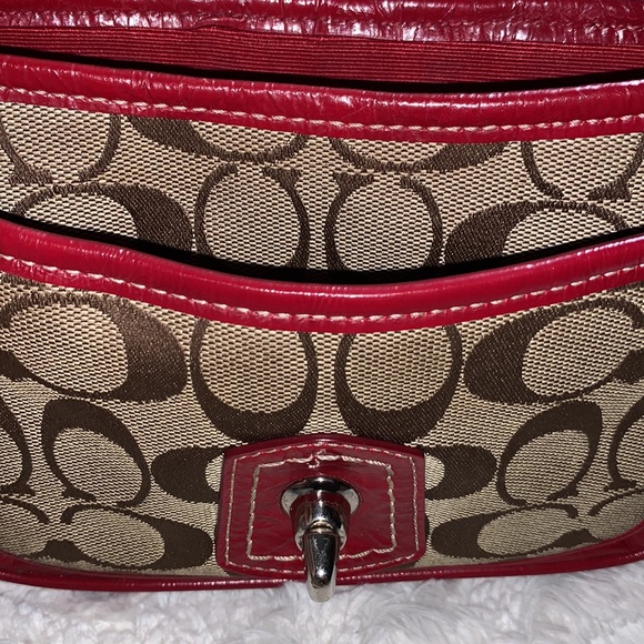 Coach Signature Small Penny Flap Shoulder Bag - Picture 4 of 4